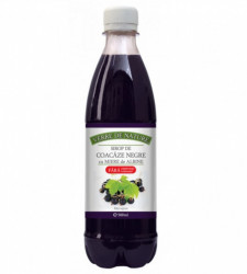Sirop de Coacaze Negre cu Miere Manicos 500 ml