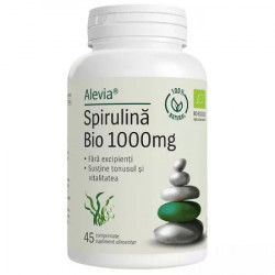 Spirulina Bio 1000mg 45 comprimate Alevia