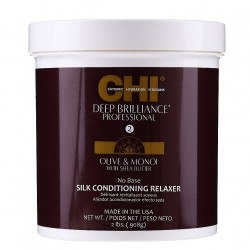 Tratament pentru par Chi Deep Brilliance Olive & Monoi Conditioning Relaxer No.2, 908 gr