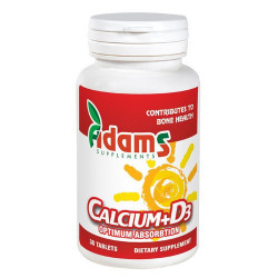 Calciu+Vitamina D3 (600 mg+ 3mcg)