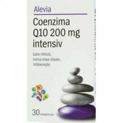 Coenzima Q10 200 mg Intensiv Alevia 30 comprimate