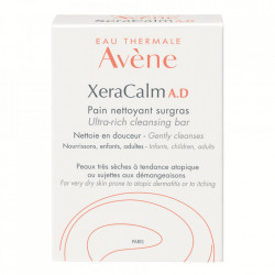 Sapun solid relipidant pentru igiena pielii uscate predispusa la dermatita atopica sau prurit XeraCalm A.D., Avene