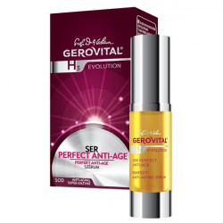 Ser perfect anti-age pentru toate tipurile de ten Gerovital H3 Evolution
