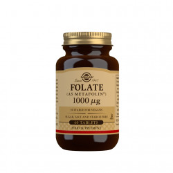 Acid folic Folate 1000 ug, Solgar, 60 tablete