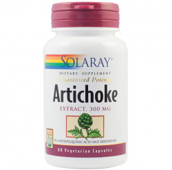 Artichoke Leaf Extract 300 mg (Anghinare) SECOM Solaray 60 capsule