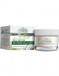 Crema antirid pentru piele uscata cu Proteine din Matase Retinol Complex, 50ml