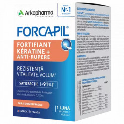 Forcapil Fortifiant Keratine + 60 capsule vegetale Arkopharma