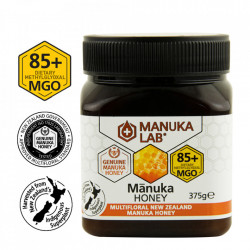 Miere de manuka poliflora / lamaie MGO 85+, 375 g, Manuka Lab