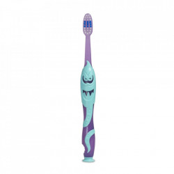 Periuta de dinti pentru copii Monster, 2-6 ani, Soft, Elgydium Kids