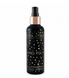 Spray pentru fixare machiaj Makeup Revolution Pro Illuminating, 100ml