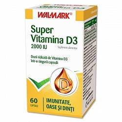 Super Vitamina D3 2000IU Walmark 60 capsule