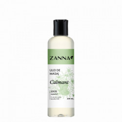 Ulei de masaj Calmant cu CBD si Lavanda, 200ml Zanna