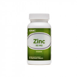 Zinc 50MG 100 tablete vegetale, GNC