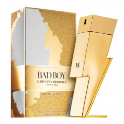 Carolina Herrera Bad Boy Gold Fantasy, Apa de Toaleta, Barbati