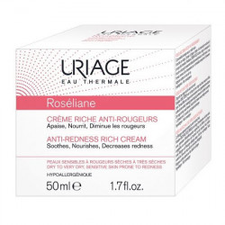 Crema anti-roseata pentru ten uscat Roseliane Uriage