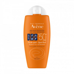 Fluid pentru protectie solara cu SPF 50+ Avene Sport, 100 ml