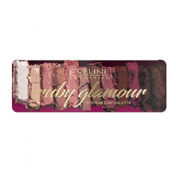 Paleta de farduri Eveline Cosmetics Ruby Glamour