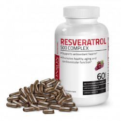 Resveratrol 500 Complex, 60 capsule, Bronson Laboratories