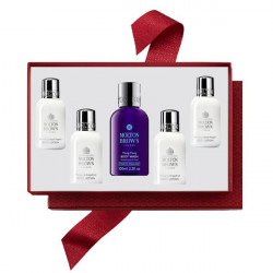 Set Cadou Molton Brown Gel de dus Relaxing Ylang-Ylang 100 ml + 2 x Lotiune de corp Vetiver & Grapefruit 50 ml + 2 x Lotiune de corp Heavenly gingerlily 30 ml