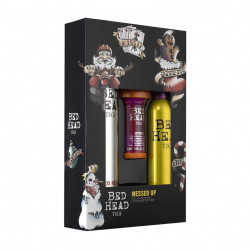 Set ingrijire par Tigi Bed Head Messed Up: Sampon uscat, 238 ml + Fixativ, 385 ml + Pudra pentru stralucire, 58 ml