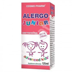 Sirop pentru copii Alergo Junior 125 ml Cosmopharm