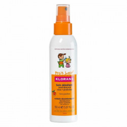 Spray pentru descurcarea părului cu aromă de piersică, Klorane Junior