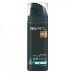 Spuma de ras cu mentol Gerovital Men 200 ml