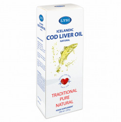 Ulei din ficat de cod natural LYSI 240 ml