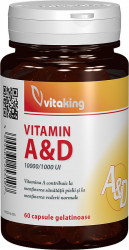 Vitamina A si D Vitaking 60 capsule