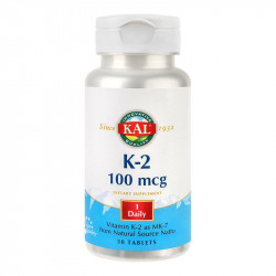 Vitamina K2 100 mcg SECOM KAL 30 tablete