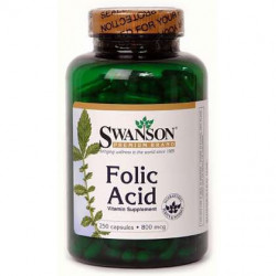 Acid Folic 800 mcg Swanson 250 capsule