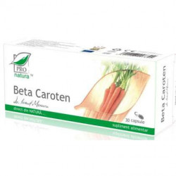 Beta Caroten Laboratoarele Medica 30 capsule