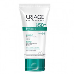 Fluid protecție solară ten mixt-gras Hyseac SPF 50+, Uriage