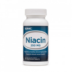 Niacina 250 mg -100 tablete GNC