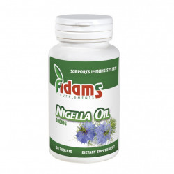 Nigella Oil (Chimen Negru) 500mg 90 capsule Adams Vision