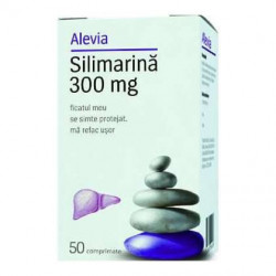 Silimarina 300 mg Alevia 50 comprimate