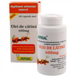 Ulei de catina 600 mg Hofigal 60 capsule
