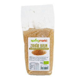 Zahar brun ecologic Demerara din trestie de zahar 500gr Springmarkt