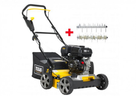 Scarificator si aerator Texas Pro Cut 400TG 2-in-1 5CP, reglaj central, latime lucru 400mm