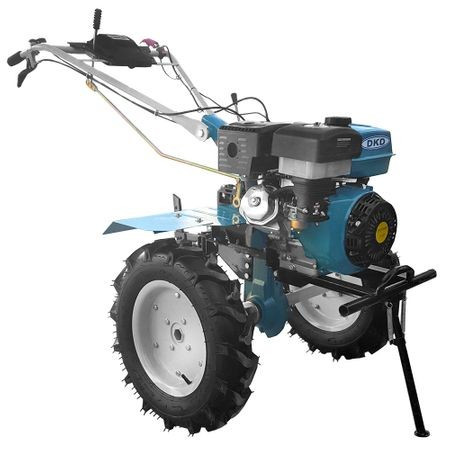 Pachet Motocultor profesional DKD HS 1100D, 13 CP, roti cauciuc, freze reglabile 90-120 cm, roti metal, plug cartofi, rarita fixa + necesar ulei