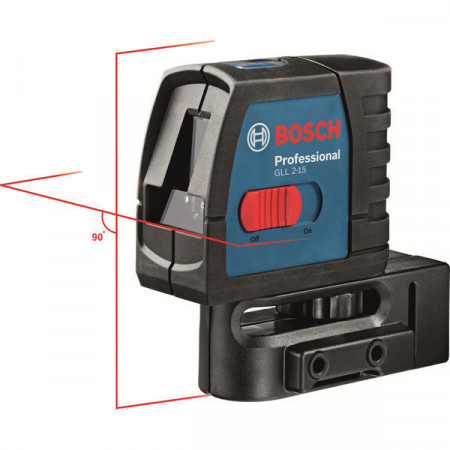 Nivela laser cu linii Bosch GLL 2-15 + BM3