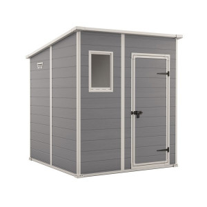 Casuta de gradina Gri Keter Manor Pent 6x6