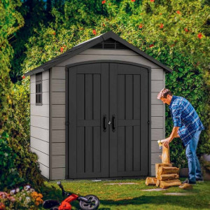 Casuta de gradina gri Keter Premier 757