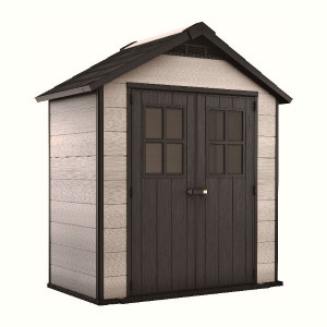 Casuta gradina Keter Oakland 754 cu usa dubla