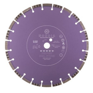 Disc diamantat NORDIA Perfect Dual-Storm, 400 x 25.40 x 3.2 x 10 mm,