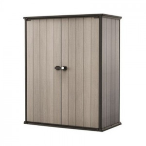 Dulap gradina bej-gri Keter High Store Plus