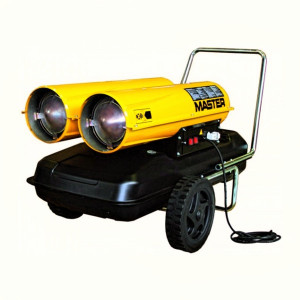 Generator aer cald Profesional cu 2 tuburi 2x44 kW Master B 300 CED