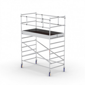 Schela mobila profesionala din aluminiu H lucru 4,1m ProTUBE L4