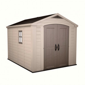 Casuta gradina Keter Factor 8x11 usa dubla