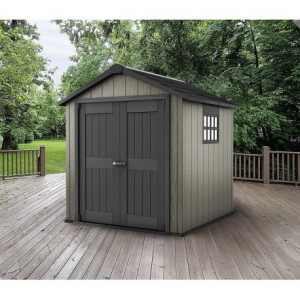Casuta gradina Keter Oakland 757 cu usa dubla